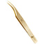 A-Line Pro Gold Tweezers / A-2 / Moon Shaped Tweezer